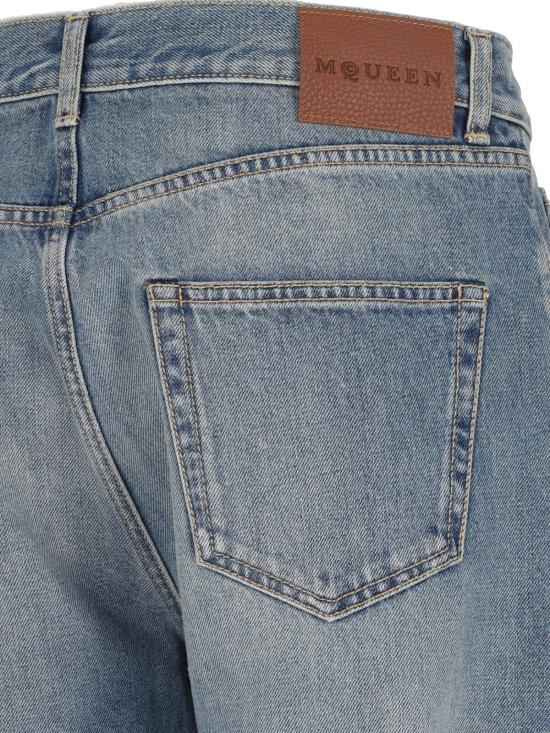 25SS 알렉산더 맥퀸 데님 팬츠 814645 QYAA9 4211 Blue - ALEXANDER MCQUEEN