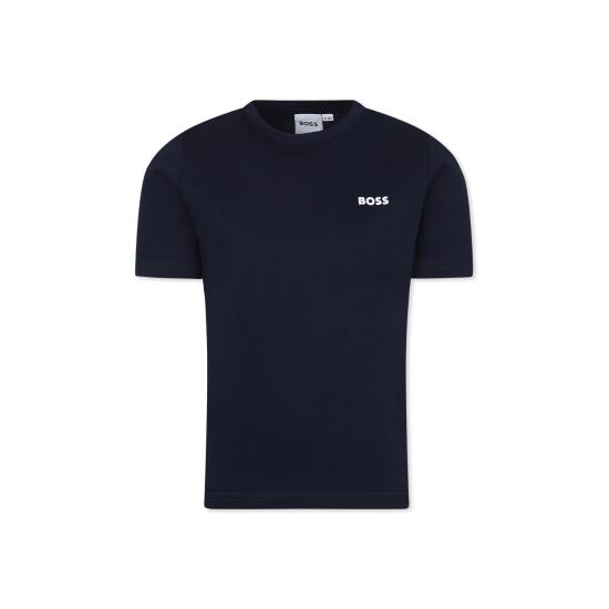 26SS [키즈] 보스 티셔츠 J25P23 849 BLUE