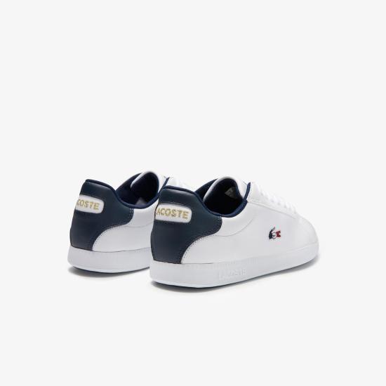 라코스테 스니커즈 739SFA0050407 WHT NVY RED DOM - LACOSTE