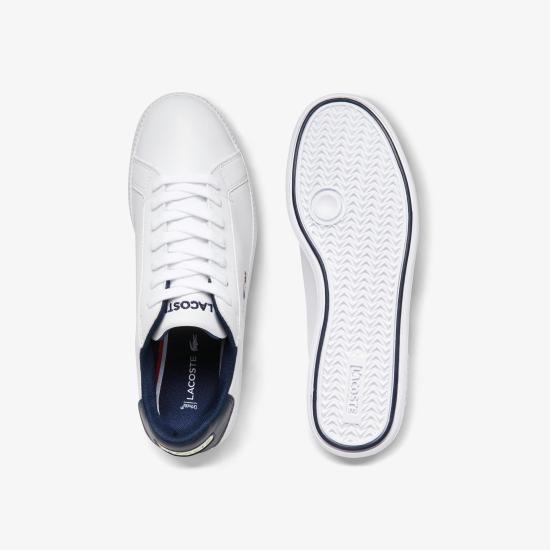  라코스테 스니커즈 739SFA0050407 WHT NVY RED DOM - LACOSTE