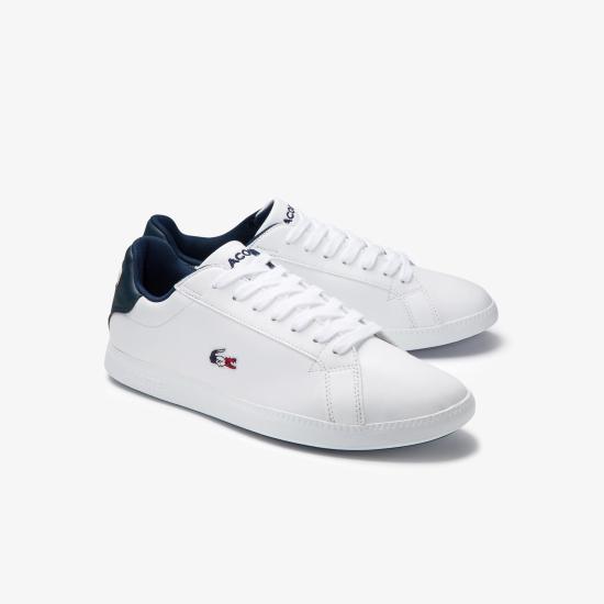  라코스테 스니커즈 739SFA0050407 WHT NVY RED DOM
