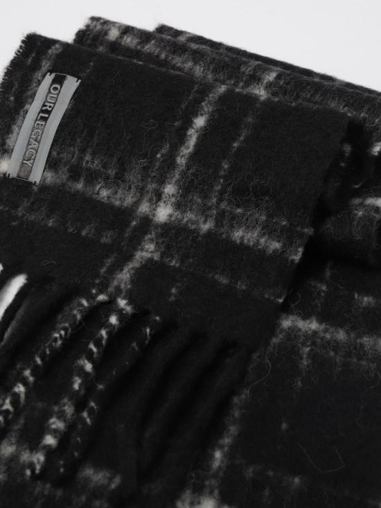 25FW 아워레가시 머플러/스카프 A4248EBF BLACK DOM - OUR LEGACY