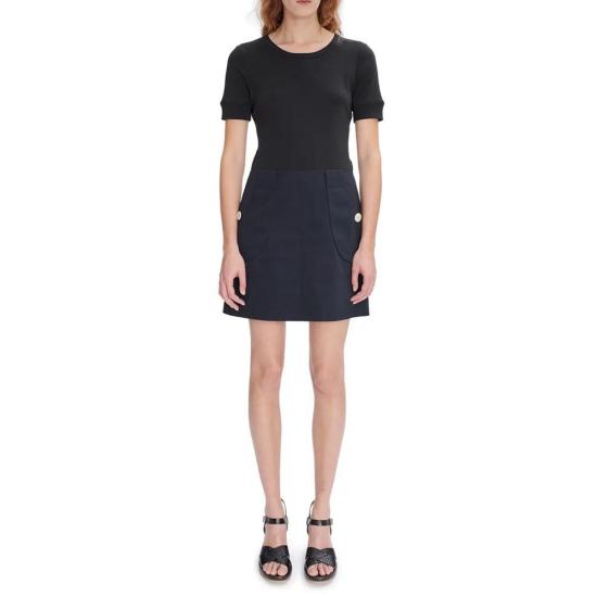  아페쎄 숏 스커트 COHDBF06413IAK DOM - A.P.C.