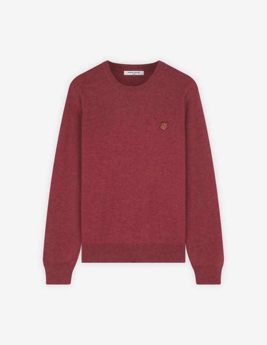  메종키츠네 긴팔 티셔츠 LW00302KM0001P675 BRICK RED DOM