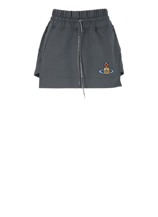  비비안웨스트우드 숏 스커트 1J010004J006OP408 GRAY DOM