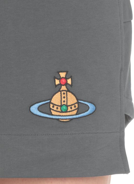  비비안웨스트우드 숏 스커트 1J010004J006OP408 GRAY DOM - VIVIENNE WESTWOOD