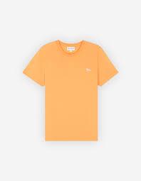  메종키츠네 반팔 티셔츠 MW00122KJ0008 P822 SUNSET ORANGE DOM