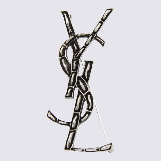  생로랑 YSL 오피움 크로커다일 브로치 470371 Y1500 8142 - SAINT LAURENT
