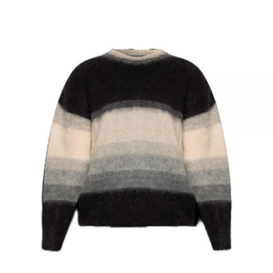  이자벨마랑 스웨터 PU0050FA B1L07E ECBK ECRU BLACK DOM