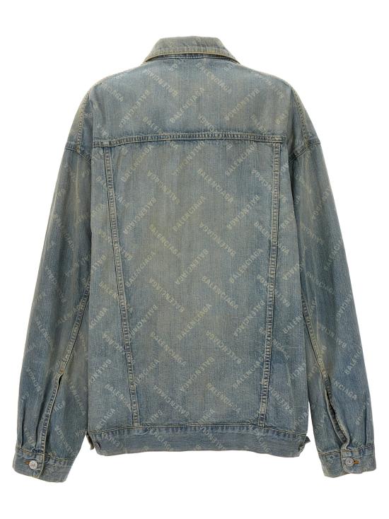  발렌시아가 데님 자켓 773616TPW534868 LIGHT BLUE DOM - BALENCIAGA