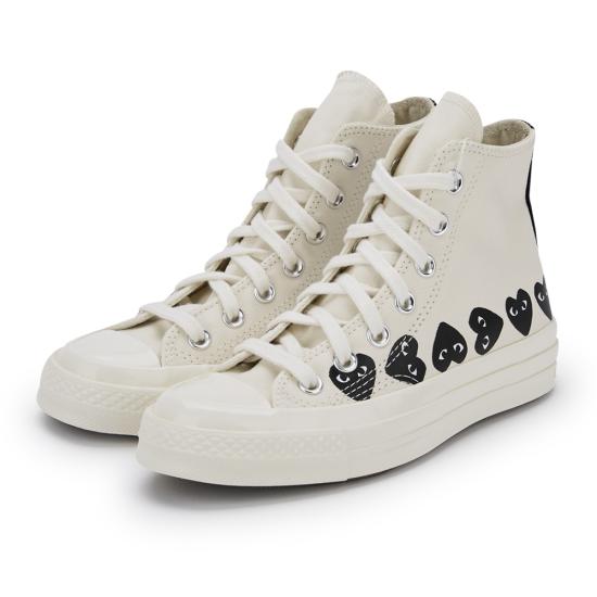  꼼데가르송 스니커즈 P1K127 2AZ K127 001 2 WHITE DOM