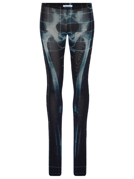 25SS 장 폴 고티에 레깅스 25 33 F PA183 T580 005956 Black navy lightblue