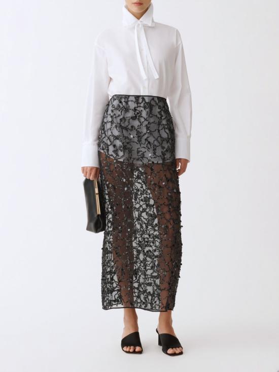 25FW 파비아나 필리피 블라우스 CAD265F329D650 21 White - FABIANA FILIPPI