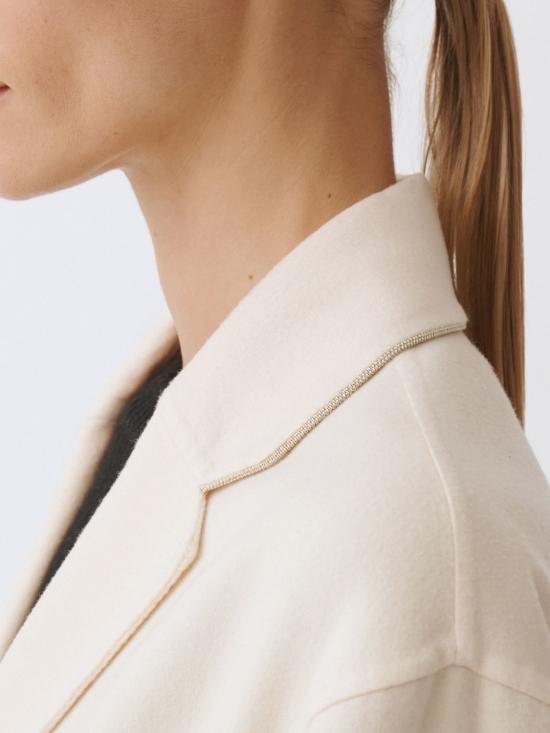 25FW 파비아나 필리피 코트 CTD265F463L302 0149 White - FABIANA FILIPPI