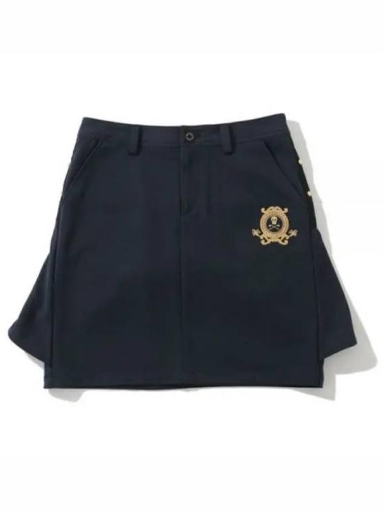  마크앤로나 숏 스커트 MLW3AAE04 WHITE DOM