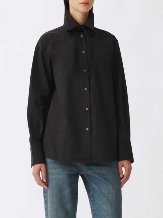 25SS 파비아나 필리피 셔츠 CAD265F329D650 825 Black