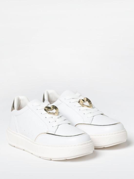 25SS 모스키노 스니커즈 JA15214G1MIA6 10A White - MOSCHINO