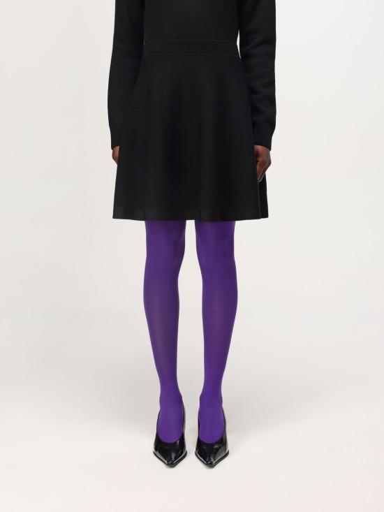 24FW 니나리찌 미디 스커트 24AMJU010ML0561 U9000 Black