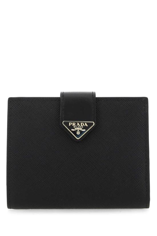26FW 프라다 스몰 레더 월렛 1MV204 2DYG F0002 BLACK DOM