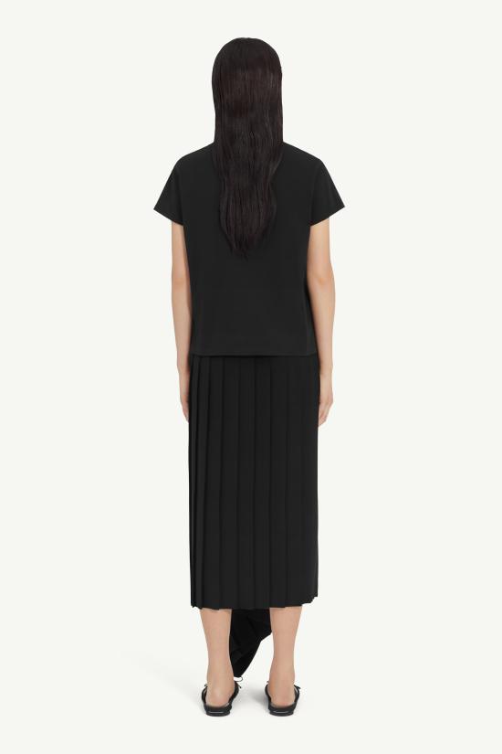 25SS MM6 메종마르지엘라 반팔 티셔츠 S52GC0327 S24312 900 Black - MM6 MAISON MARGIELA