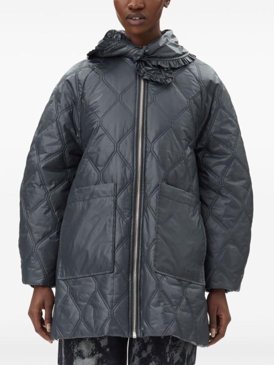 25SS 가니 패딩 W0170 BLACK - GANNI