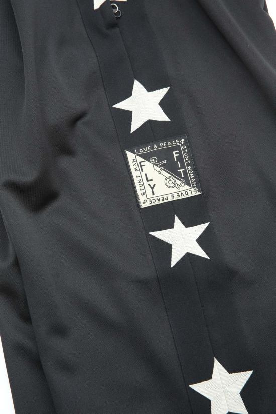  캐피탈 트레이닝/조거 팬츠 Kapital Smooth Jersey Stantman & Woman Baggy Track Pants 블랙 - KAPITAL