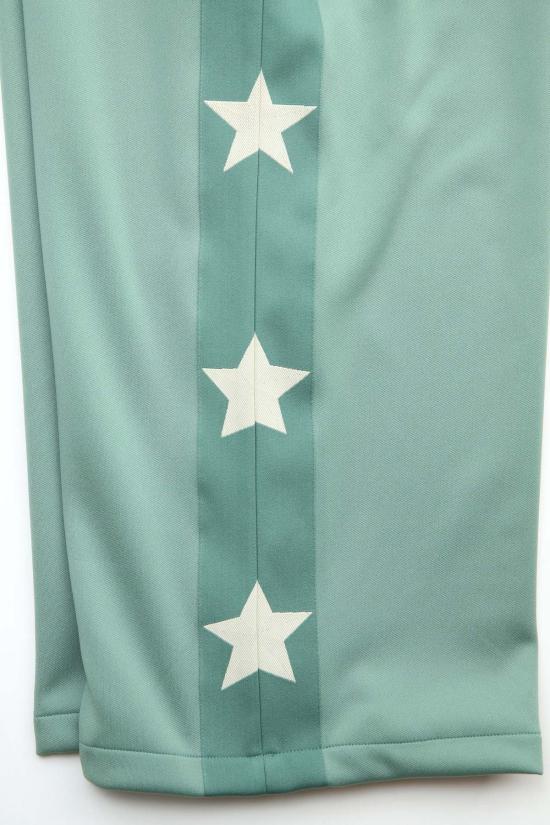  캐피탈 트레이닝/조거 팬츠 Kapital Smooth Jersey Stantman & Woman Baggy Track Pants Light Green - KAPITAL