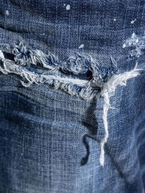 25SS 디스퀘어드2 데님 팬츠 S74LB1557S30664 470 NAVY BLUE - DSQUARED2