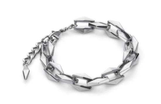 25SS 지미추 팔찌 DIAMOND CHN BRACELET CZI ANTIQUE SILVER - JIMMY CHOO
