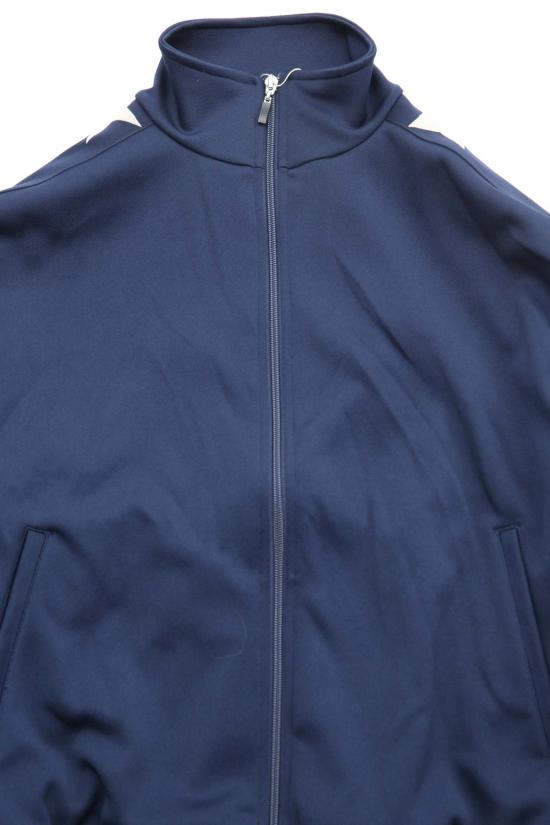  캐피탈 자켓 Kapital Smooth Jersey Standman & Woman 트랙 재킷 네이비 - KAPITAL