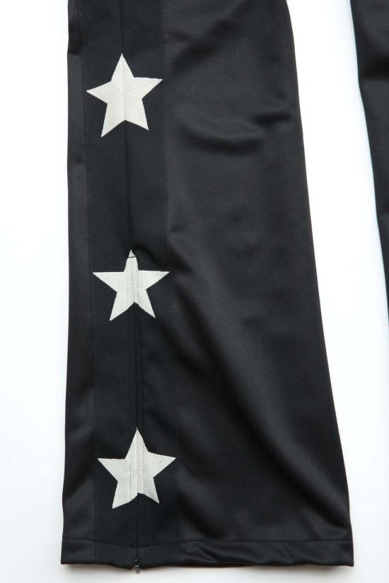  캐피탈 트레이닝/조거 팬츠 Kapital Smooth Jersey 스턴트맨 & 우먼 트랙 팬츠 블랙 - KAPITAL