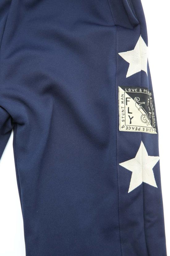  캐피탈 트레이닝/조거 팬츠 Kapital Smooth Jersey Stantman & Woman 트랙  네이비 - KAPITAL