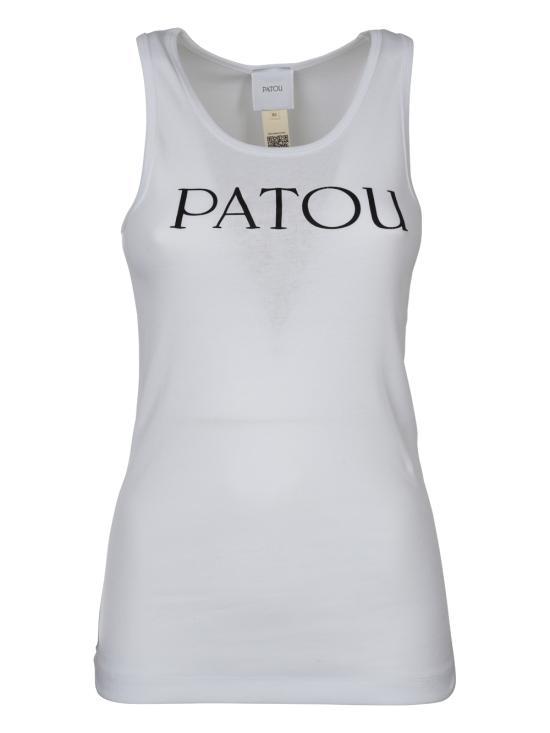 24FW 파투 민소매 티셔츠 JE0159994 001W WHITE