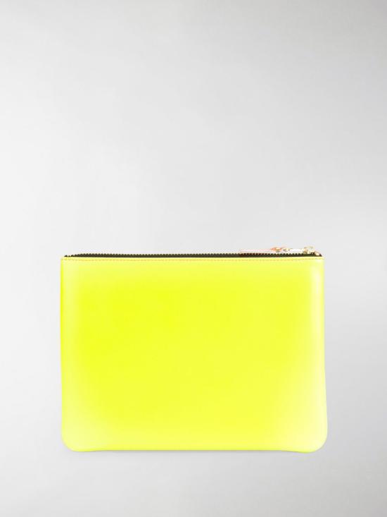 24FW 꼼데가르송 지갑 SA5100SF PINK YELLOW - COMME DES GARCONS