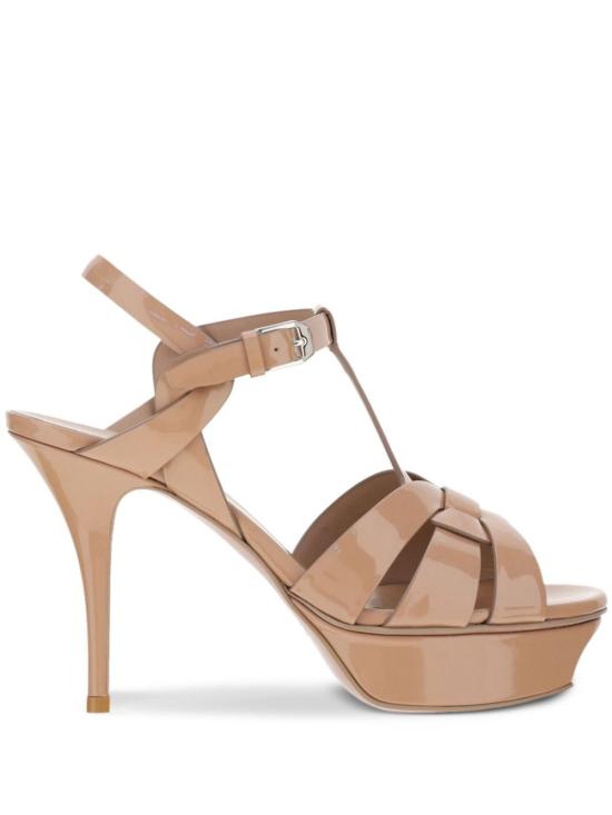 24FW 생로랑 샌들 457755 B8I00 9935 NUDE