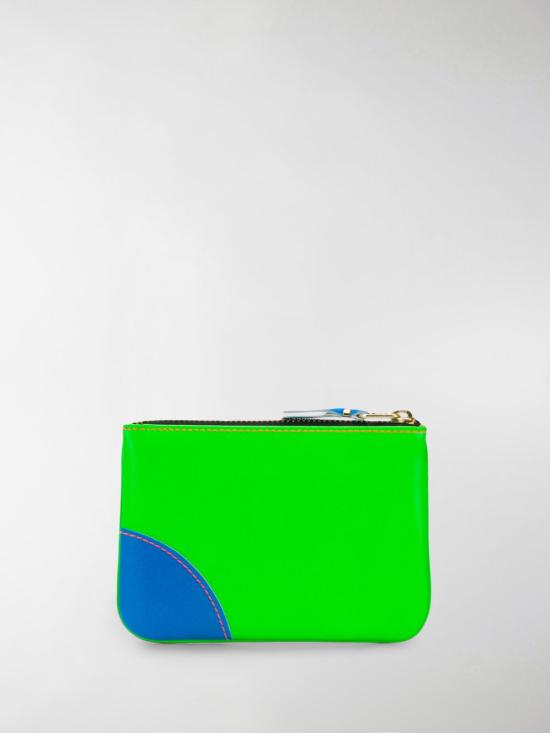 24FW 꼼데가르송 지갑 SA8100SF GREEN ORANGE - COMME DES GARCONS