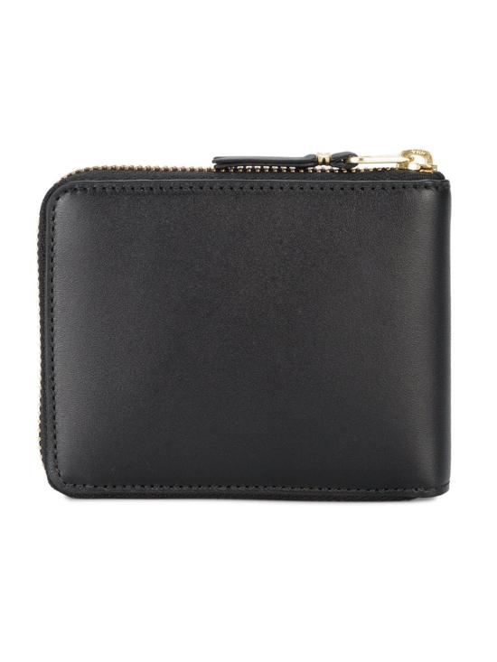 24FW 꼼데가르송 클래식 레더 라인 지갑 SA7100 BLACK - COMME DES GARCONS