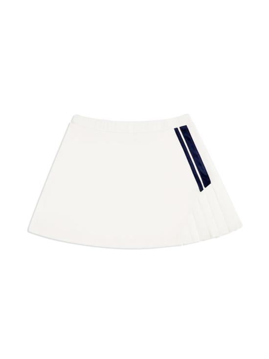  세르지오 타키니 숏 스커트 STF24W51009 GARDENIA DOM