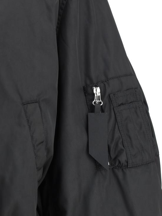 25SS 디 아티코 봄버 자켓 250WCB00070PLL001AA 100 BLACK - THE ATTICO