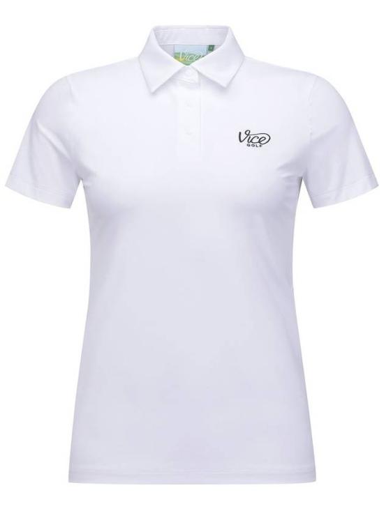  바이스골프 폴로 티셔츠 VGDMWTS14WH WHITE DOM