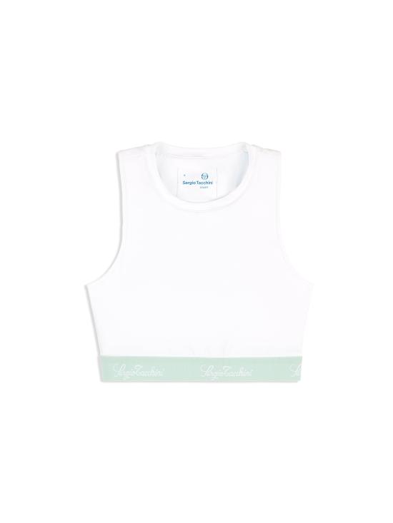  세르지오 타키니 트레이닝 티셔츠 STS24W50757 BRILLIANT WHITE DOM