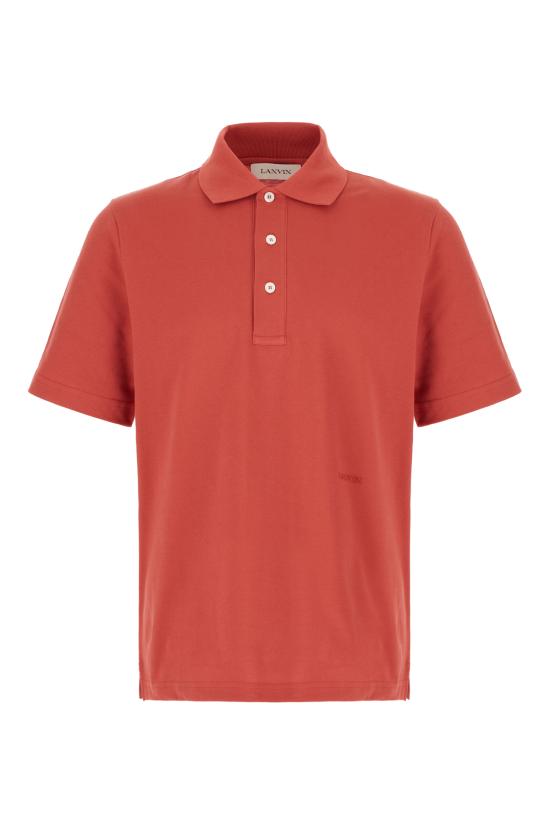 25SS 랑방 폴로 티셔츠 RMPL0111J011P25 361 CARMINE RED