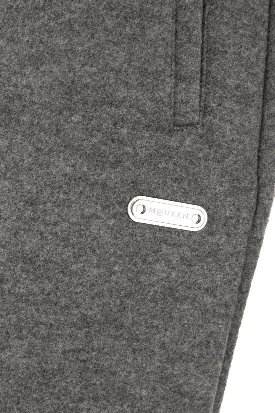 25SS 알렉산더 맥퀸 트레이닝/조거 팬츠 815003QXABO 1313 GREY PALE GREY - ALEXANDER MCQUEEN