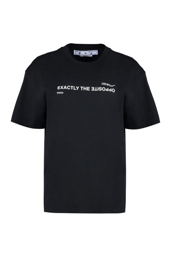  오프화이트 반팔 티셔츠 OWAA089S23JER0081032 DOM