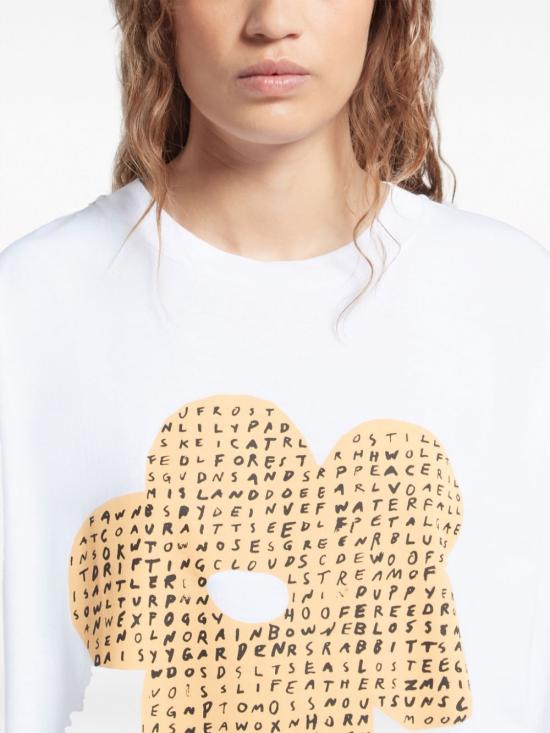  마르니 반팔 티셔츠 THJET49P03USCW19FWW01 DOM - MARNI