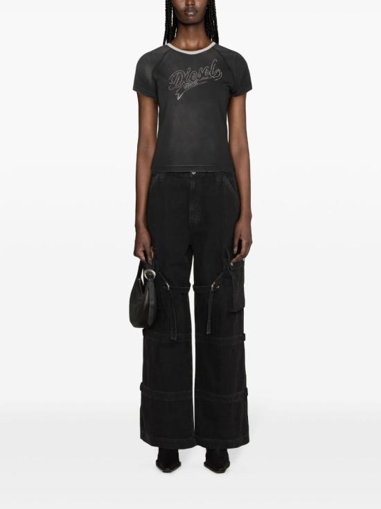  디젤 반팔 티셔츠 A129820KLAI9XX DOM - DIESEL