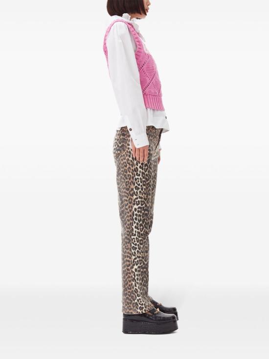 24FW 가니 코튼 로프 숏 베스트  K2317295 DOM - GANNI