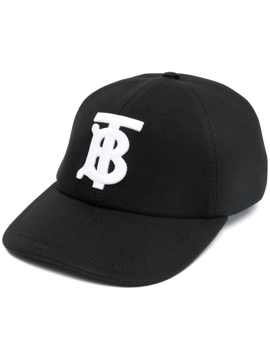  버버리 모노그램 자수 캡 모자 8038141 DOM