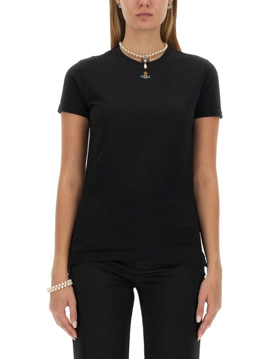 24FW 비비안웨스트우드 반팔 티셔츠 3G010017J001MN401 DOM