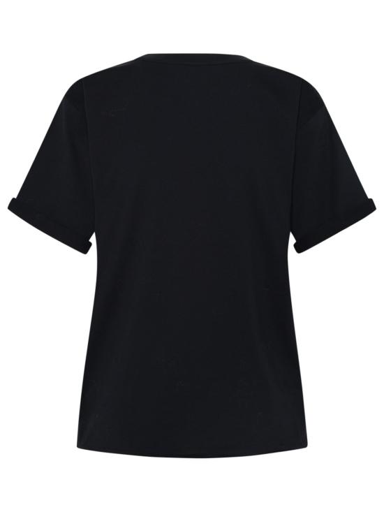  생로랑 반팔 티셔츠 460876YB2DQ1000 DOM - SAINT LAURENT